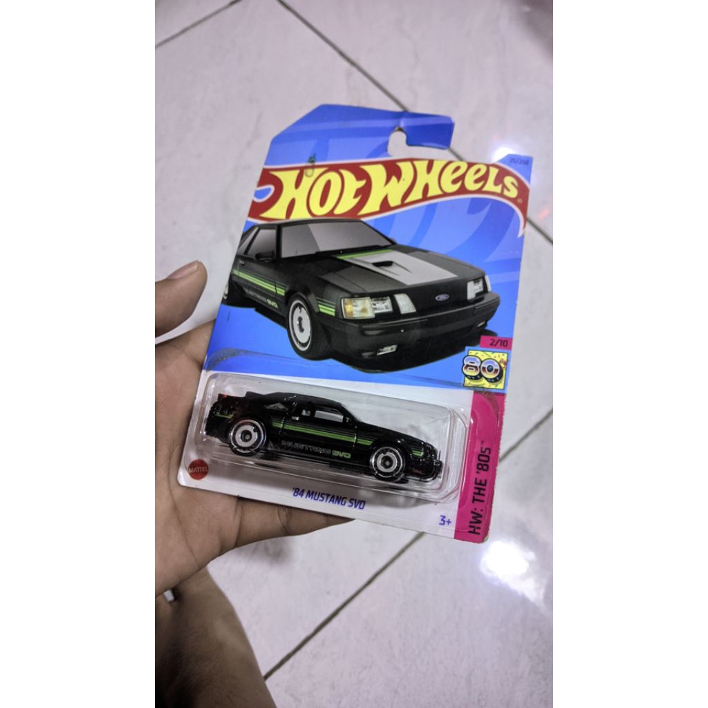 Hotwheels 84' Mustang SVO