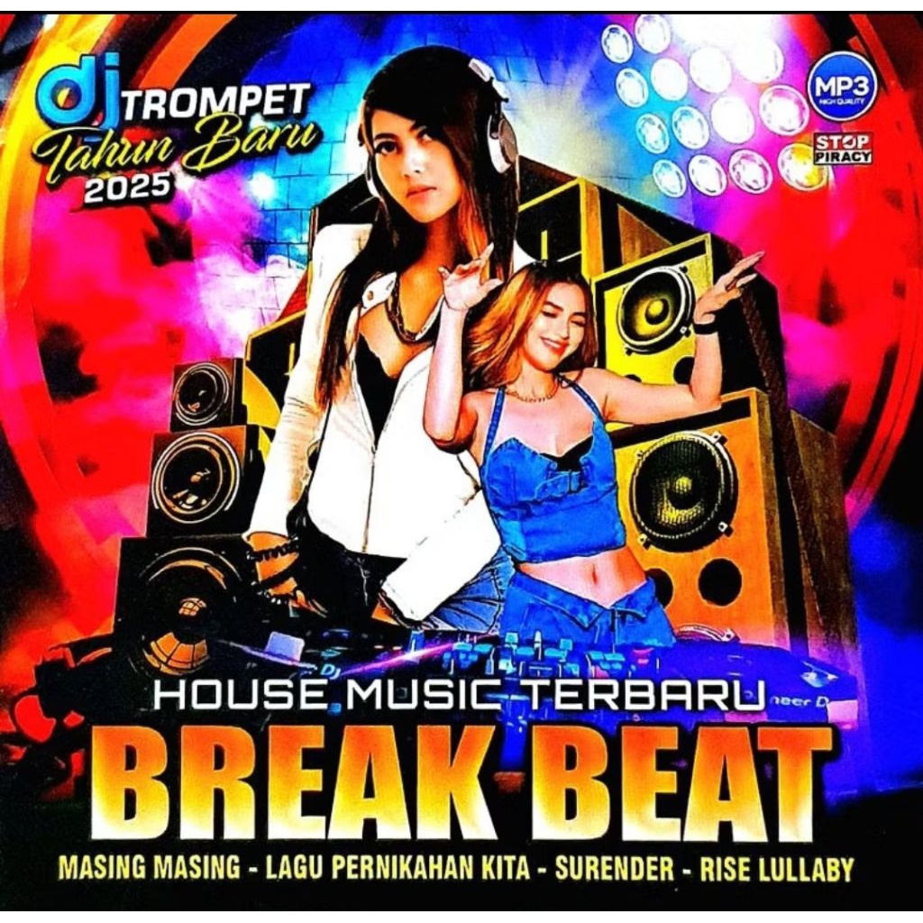 KASET MP3 LAGU HOUSE MUSIC BREAKBEAT 2025 - KASET CD MOBIL MUSIK BREAKBEAT TERBARU - KASET CD MOBIL 