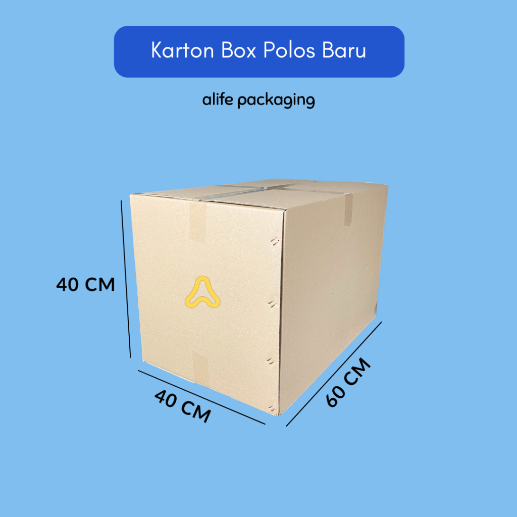 

Karton Box Polos Baru | Kardus | Kardus Packing | Minimal Order 5 Pcs