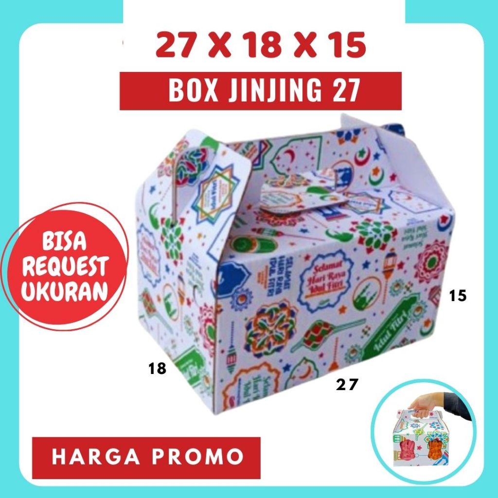 

Box Parcel_Jinjing 27x18x15 Box Lebaran Kardus parcel 27x18x15
