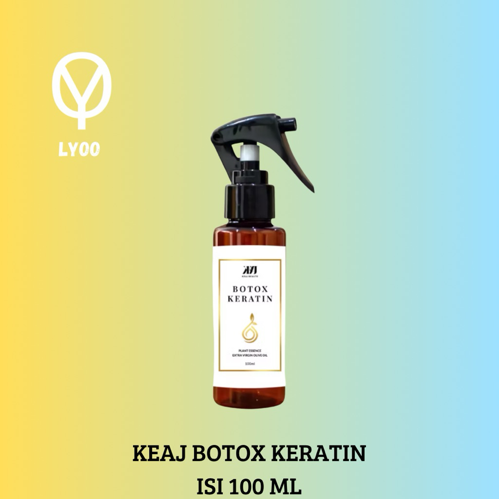 KEAJ BEAUTE BOTOX KERATIN PLANT ESSENCE EXTRA VIRGIN OLIVE OIL ISI 100 ML