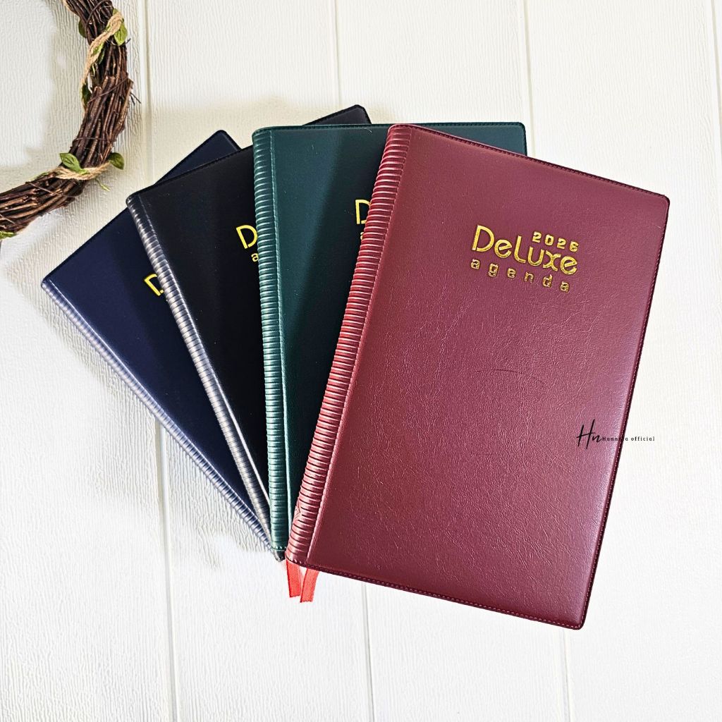 

AGENDA DELUXE TAHUN 2026 WARNA KERTAS CREAM TERBARU 2026