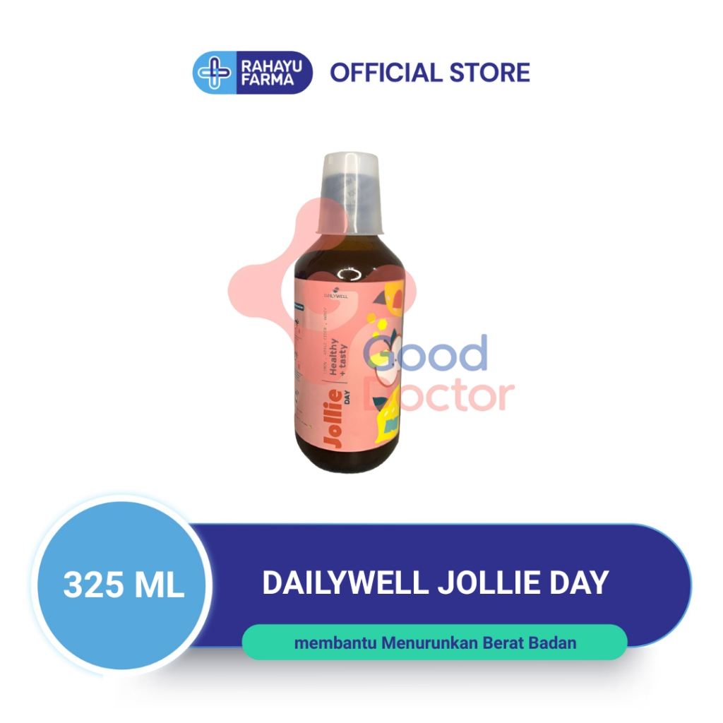 

DAILYWELL JOLLIE DAY 325 ML – Minuman kesehatan dengan rasa segar, bantu jaga stamina & imunitas harian.
