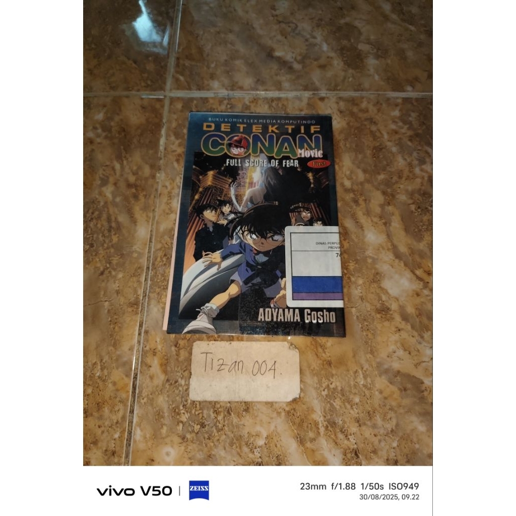 Komik Detektif Conan Movie Full score of fear - First by Aoyama Gosho