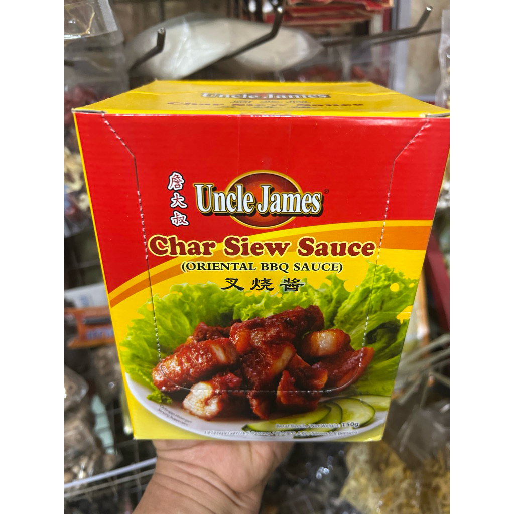 

SAUCE BBQ uncle james CHAR siew sauce@150gr exp20/06/2027