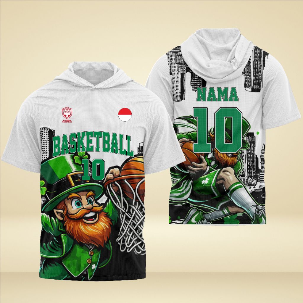 Jersey hoodie shooting shirt basket custom