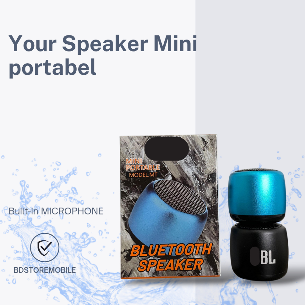 Spiker Mini Portable Bluetooth - speaker mini bass