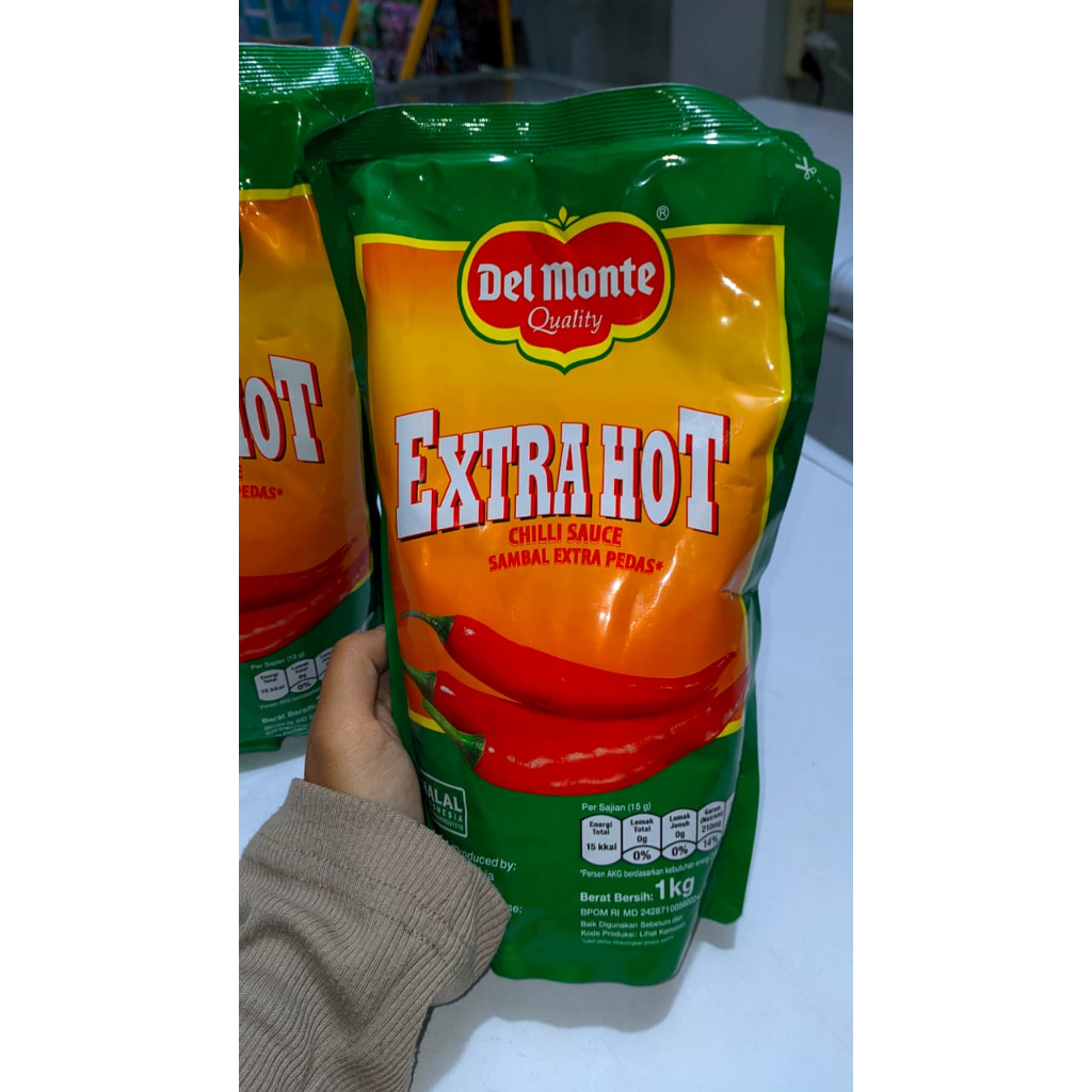 

Del Monte Saus Sambal Extra Hot 1kg