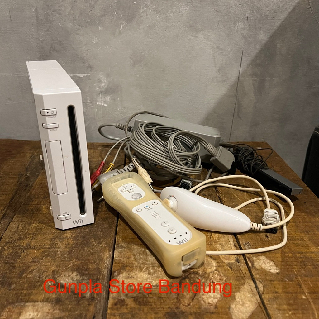 Nintendo Wii softmod CFW 64GB fullset (all original) FULL GAMES siap main , switch (bisa request gam