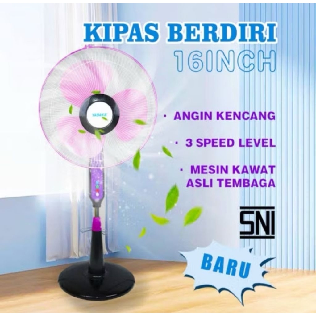 Kipas angin  berdiri 16inch Yasaka standfan