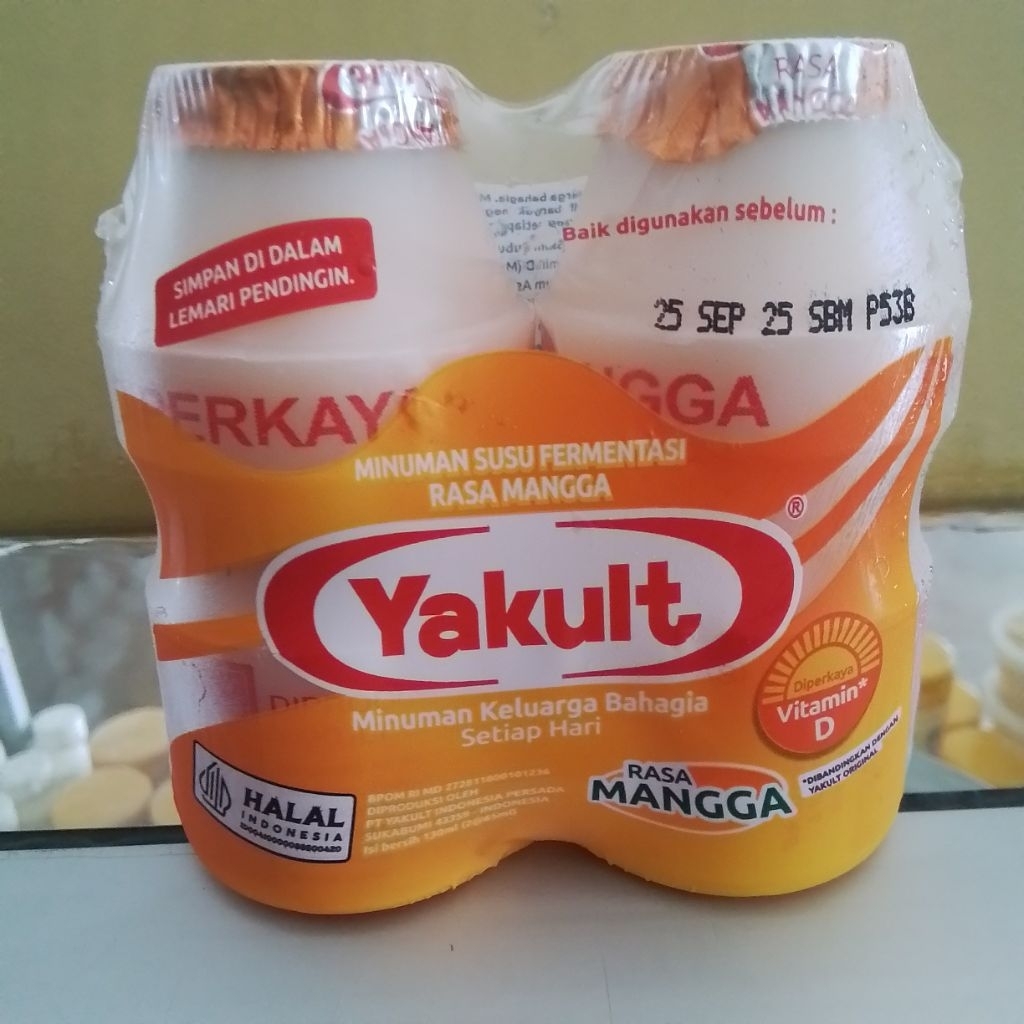 

Yakult Mangga 1 Pack Isi 2pcs