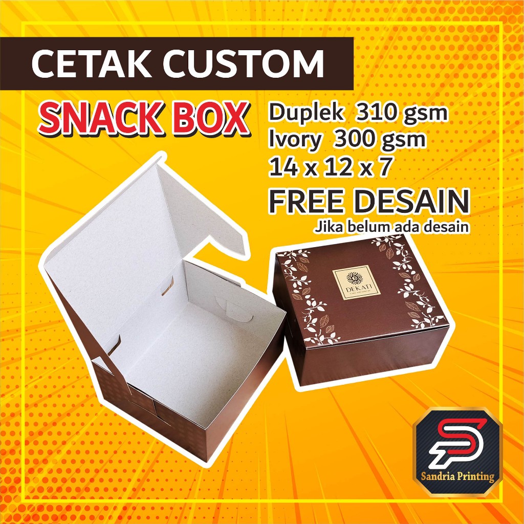 

KARDUS SNACK CUSTOM / MERK SENDIRI
