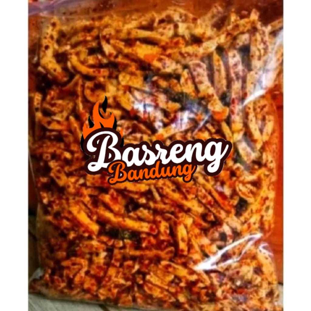 

Basreng Stik PEDAS Daun Jeruk 500gr
