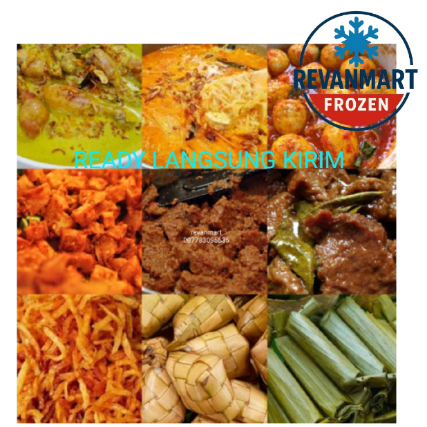 

LANGSUNG KIRIM PAKET KETUPAT SAYUR GODOG TELOR BALADO RENDANG SEMUR OPOR LEBARAN HALAL