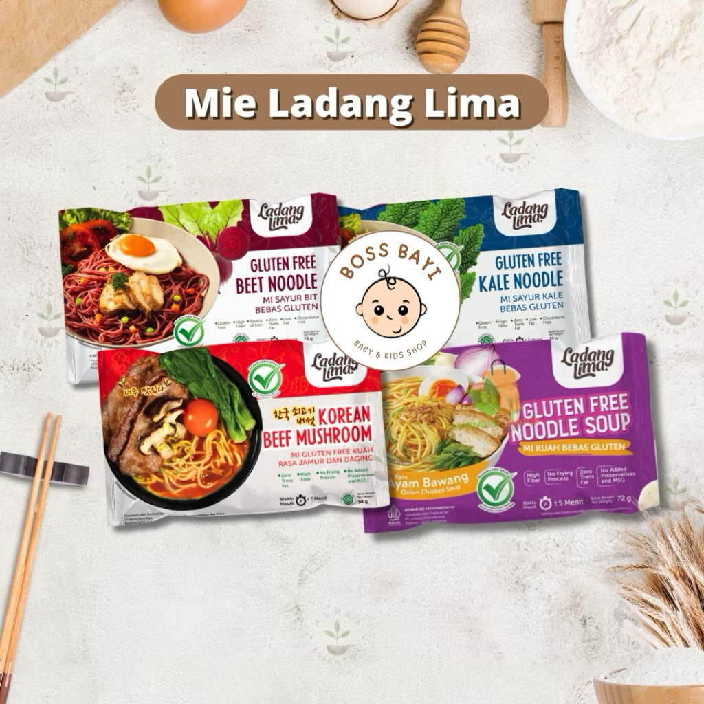 

LADANG LIMA - Mie Instan Gluten Free / Mie Sehat