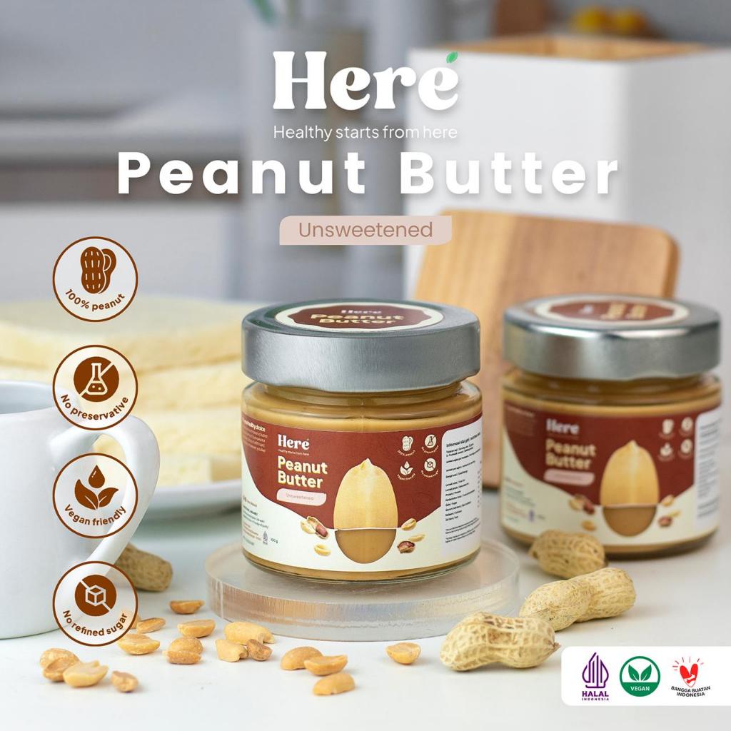

Peanut Butter - Unsweetened with Himalayan Salt