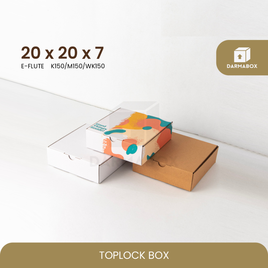 

Box 20x20x7 cm BOX BAJU | BOX KADO | BOX AKSESORIS | BOX HAMPERS | BOX PACKING | BOX KADO | BOX Murah | BOX SOUVENIR | KEMASAN