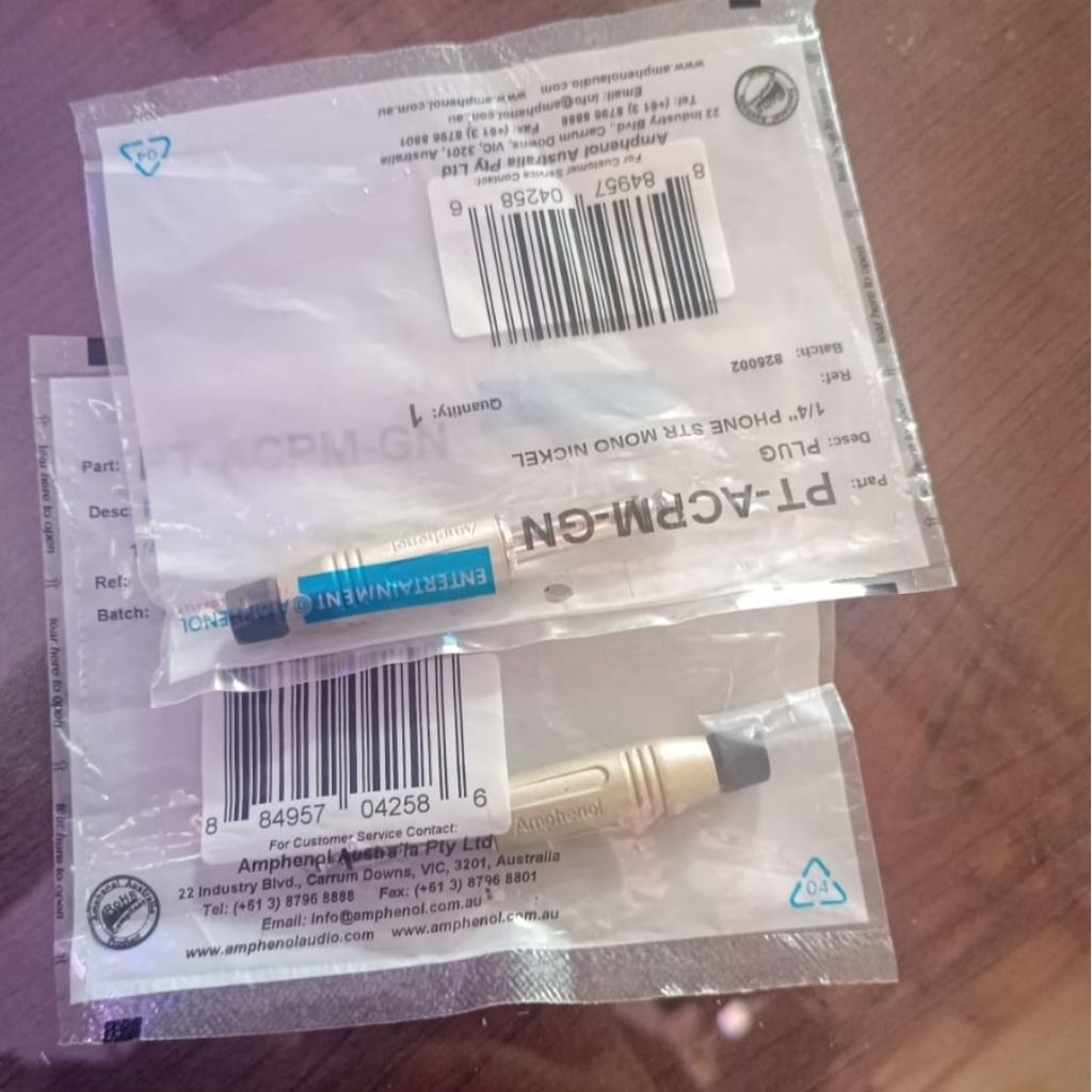 jek toa mono amphenol original jack akai mono amphenol