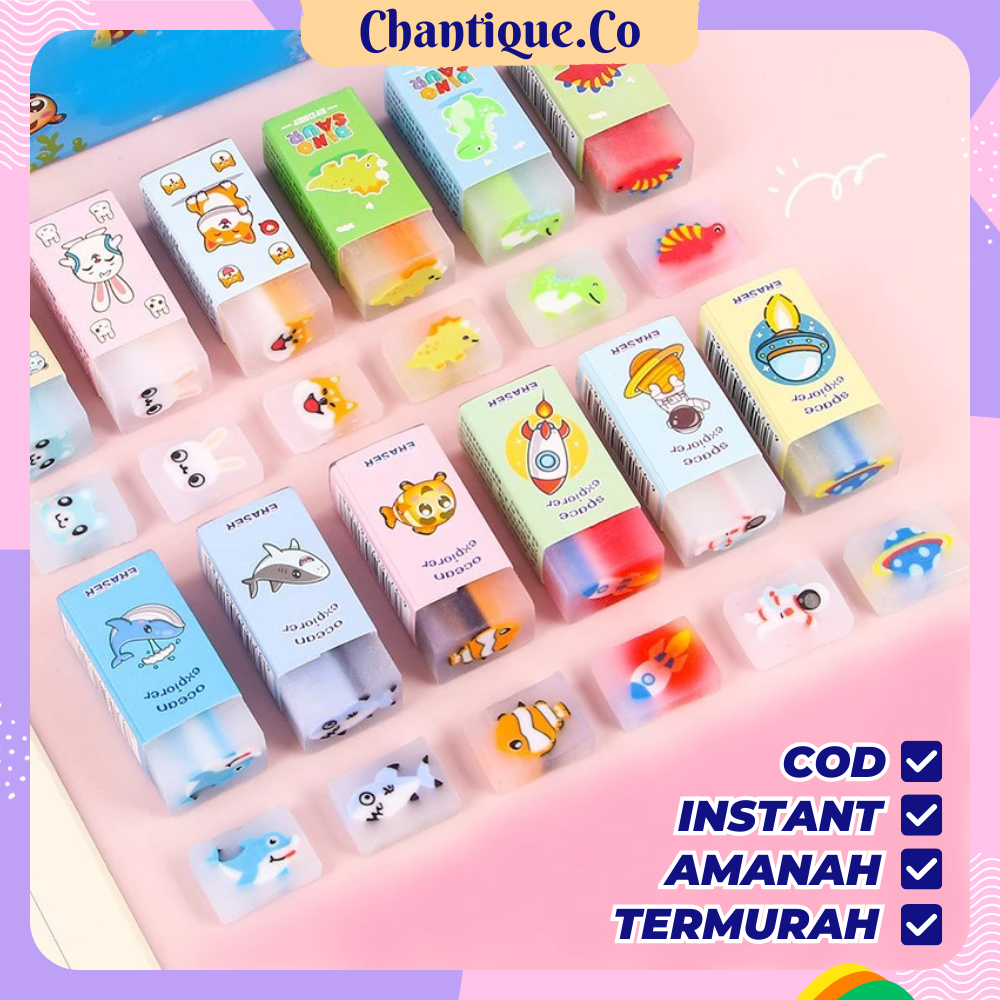 

Penghapus Fruit Lucu / Penghapus Pensil Motif Buah Fruits Eraser / Fruits Eraser / Penghapus Motif Buah Murah