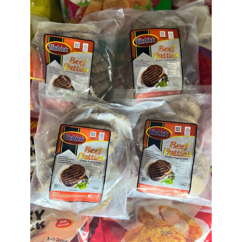 

Kichick Beef Paties 500 gram