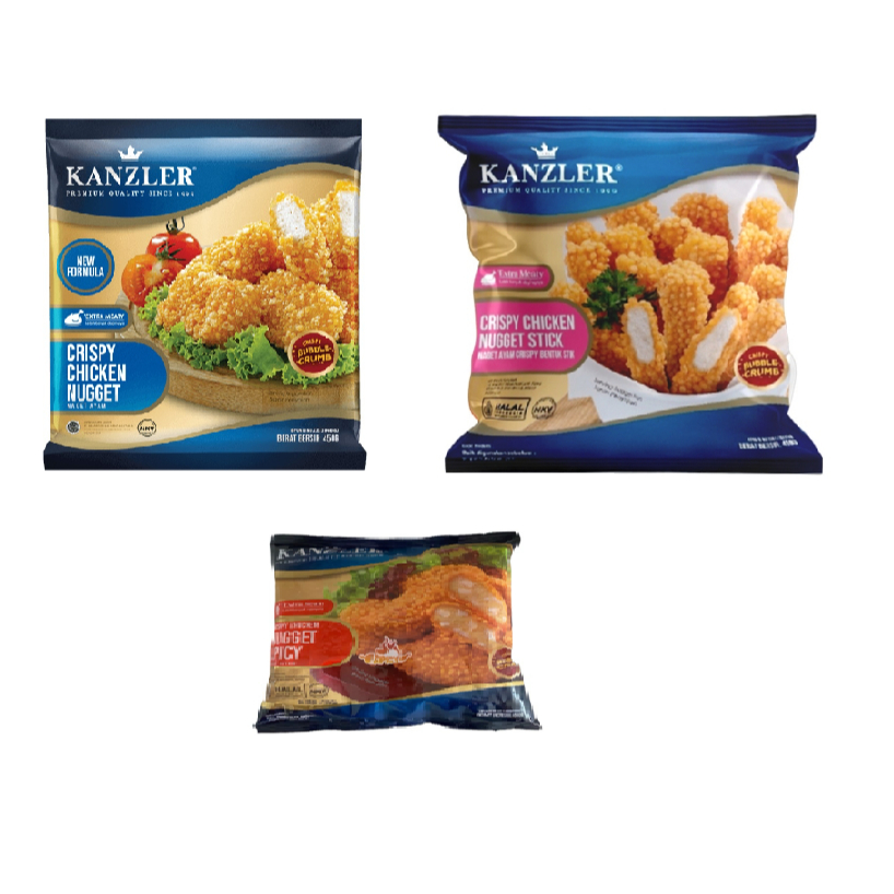 

Kanzler Crispy Chicken Nugget / Nugget STICK/Nugget crispy spicy 450gr