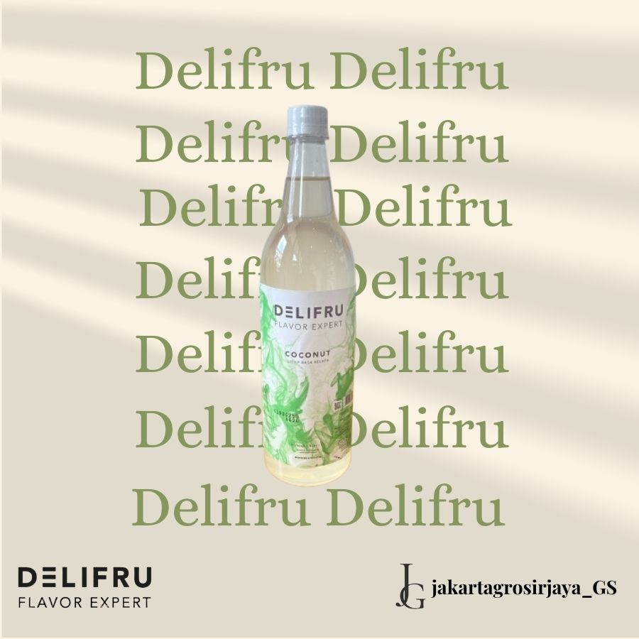 

Delifru Syrup Coconut 1 Liter - Sirup Buah Kelapa Premium