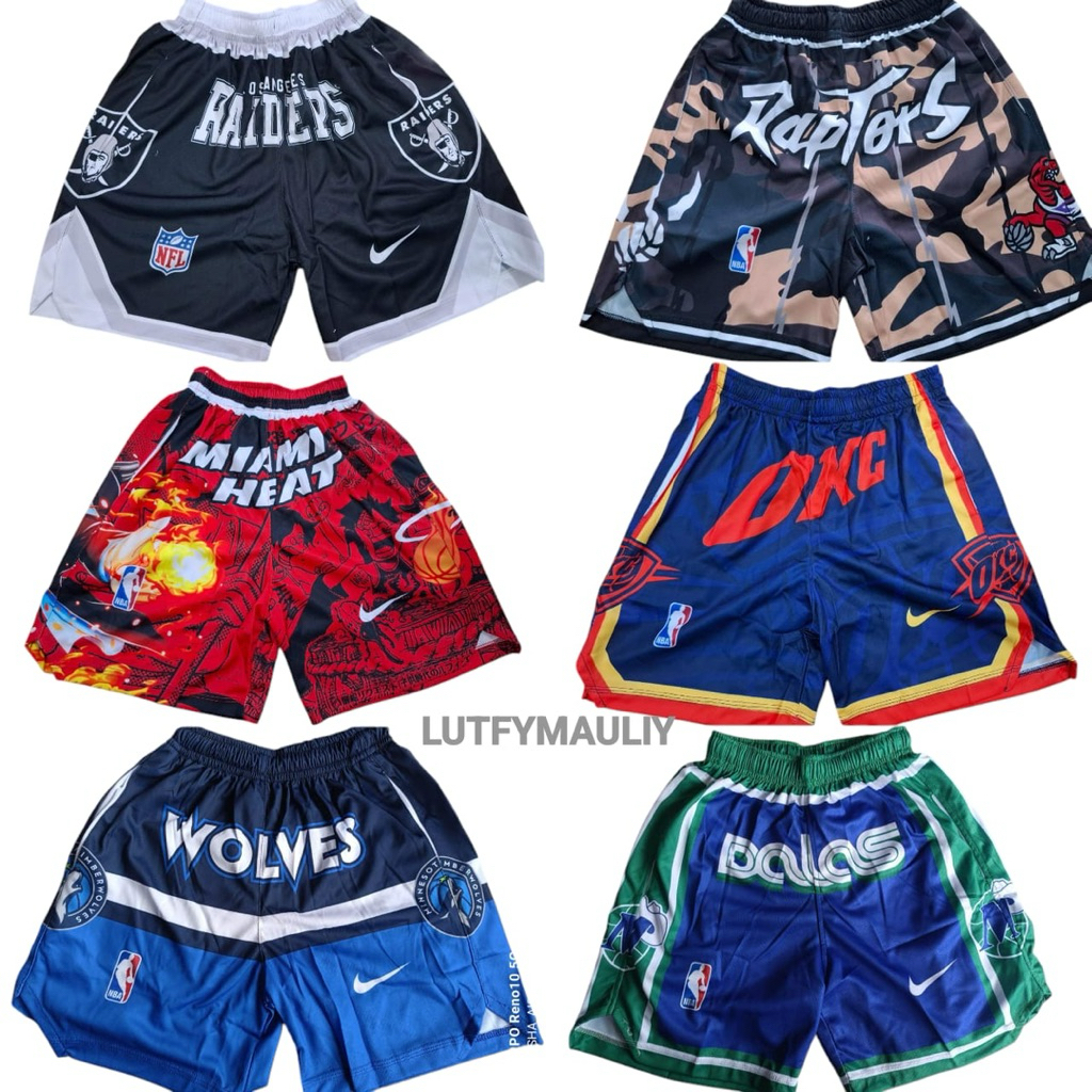 CELANA BASKET PRIA NBA CELANA NFL RAIDER CELANA OLAHRAGA PRINTING