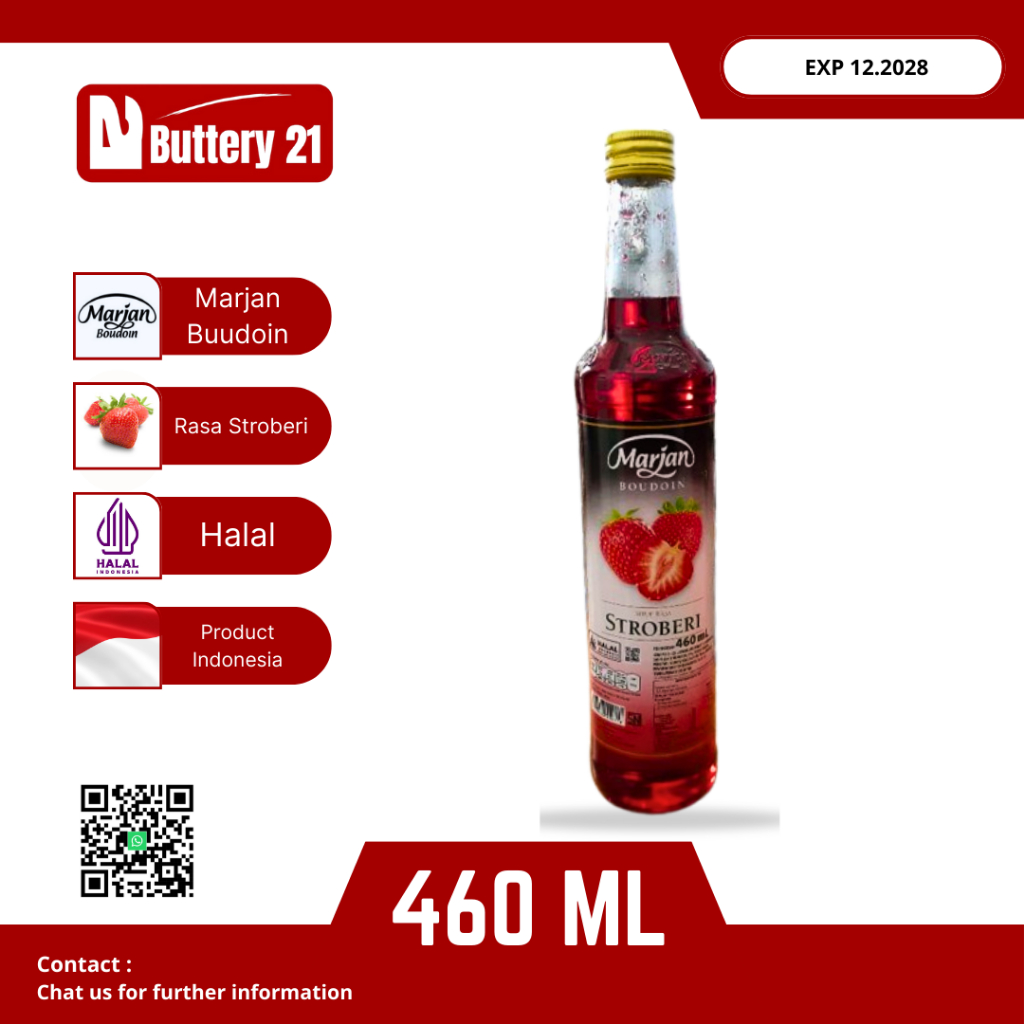 

SIRUP MARJAN ALL RASA 460 ML/MARJAN STROBERI/MARJAN MELON/MARJAN LECI/MARJAN COCO PANDAN/MARJAN VANILA/