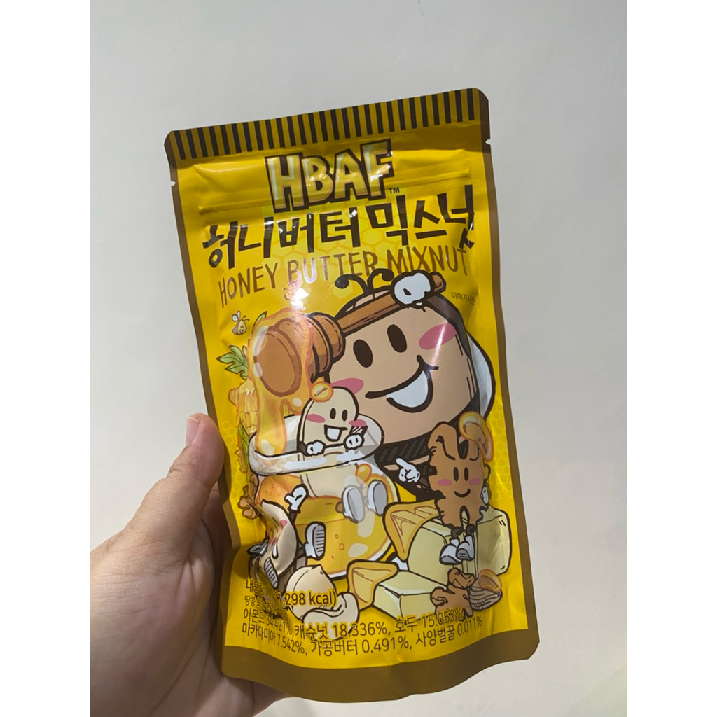 

HBAF ALMOND SNACK KOREA UKURAN BESAR
