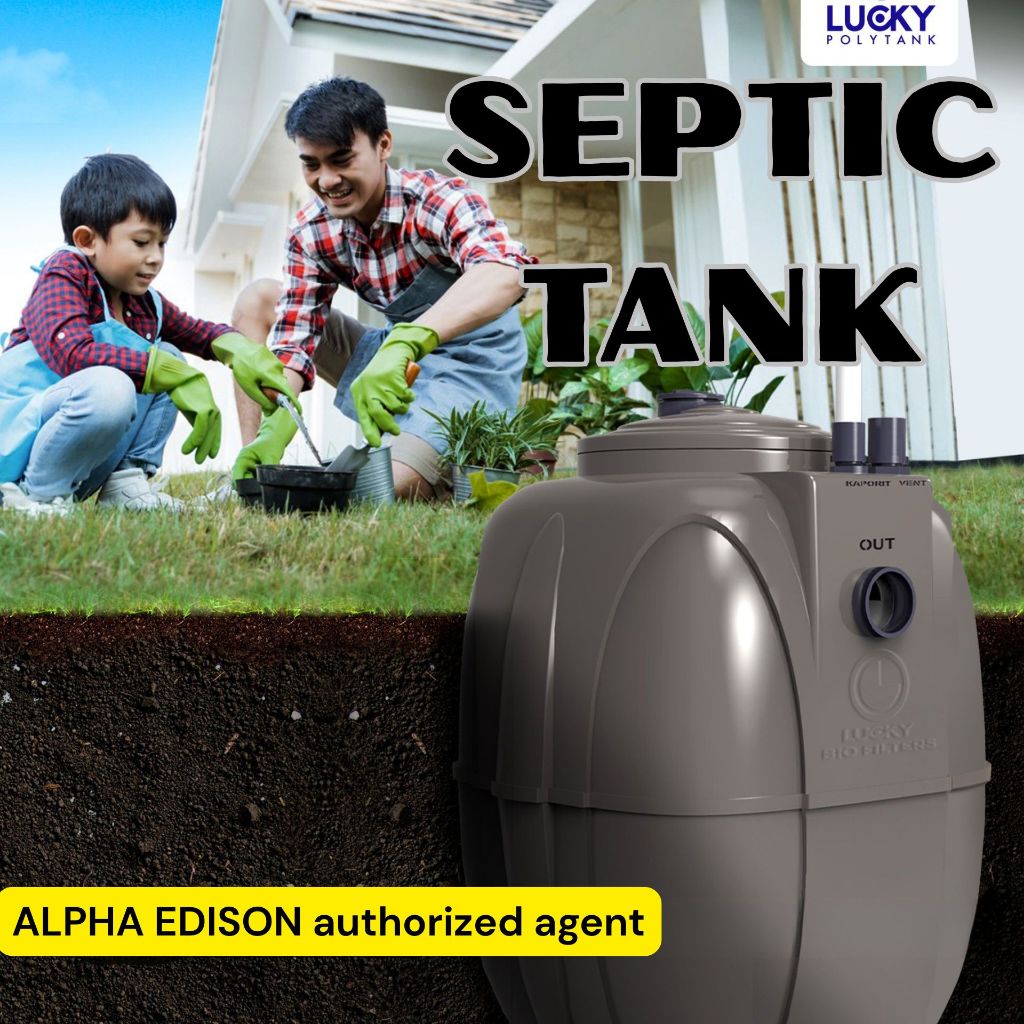 Septic Tank Lucky Polytank 1000 Liter