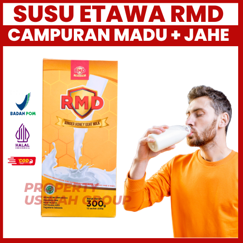 

Susu Etawa RMD Campuran Madu Jahe – Menjaga Berat Badan Ideal 300gr 12 Sachet