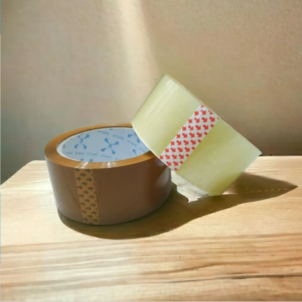 

1 Set Lakban Kuning Dan Putih Bahan Berkualitas 45 Mm 90 Yard