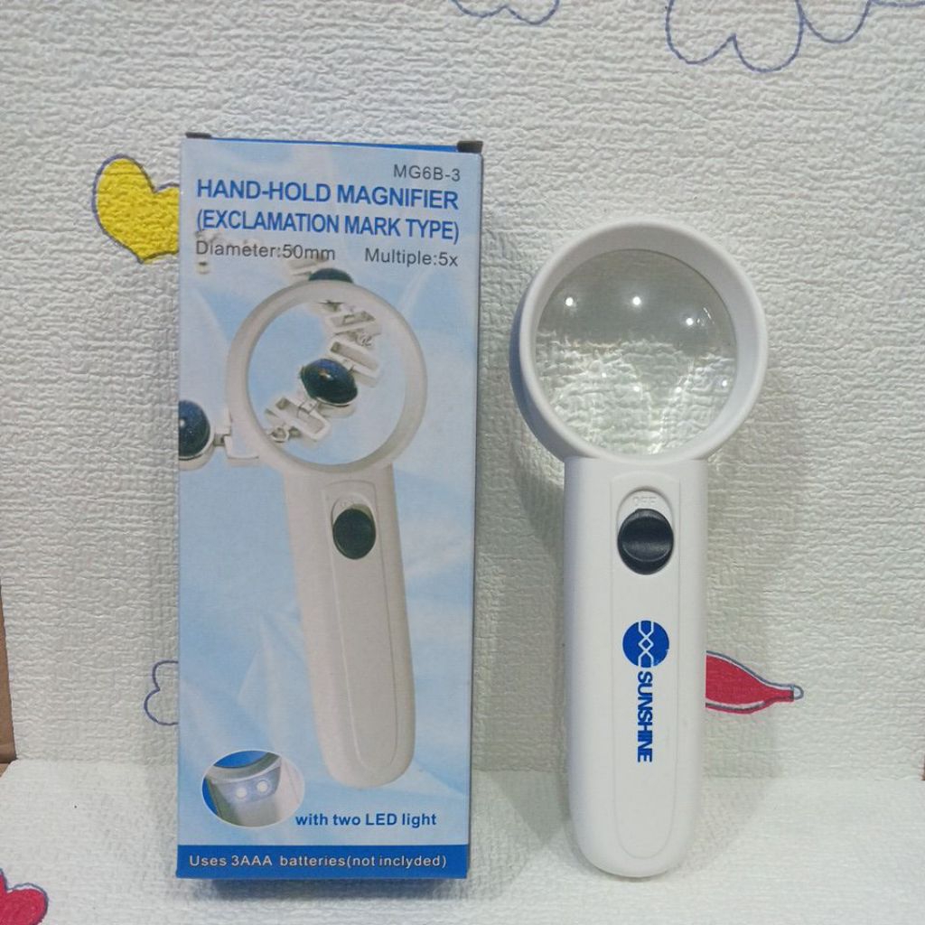 

Sunshine Hand hold magnifer MG6B - 3