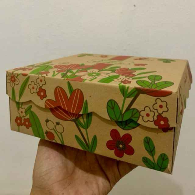 DUS NASI/DUS SNACK 18x18x7 | KARDUS NASI MOTIF |