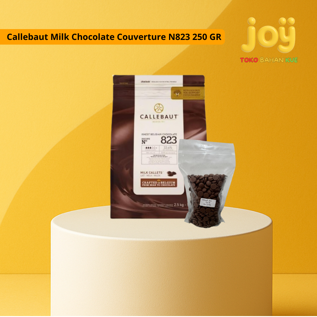 

CALLEBAUT MILK COUVERTURE N823 33,6% REPACK 250 GR