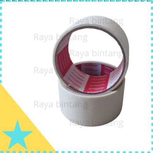 

Lakban Kertas 2 inch Isolasi Perekat Kertas