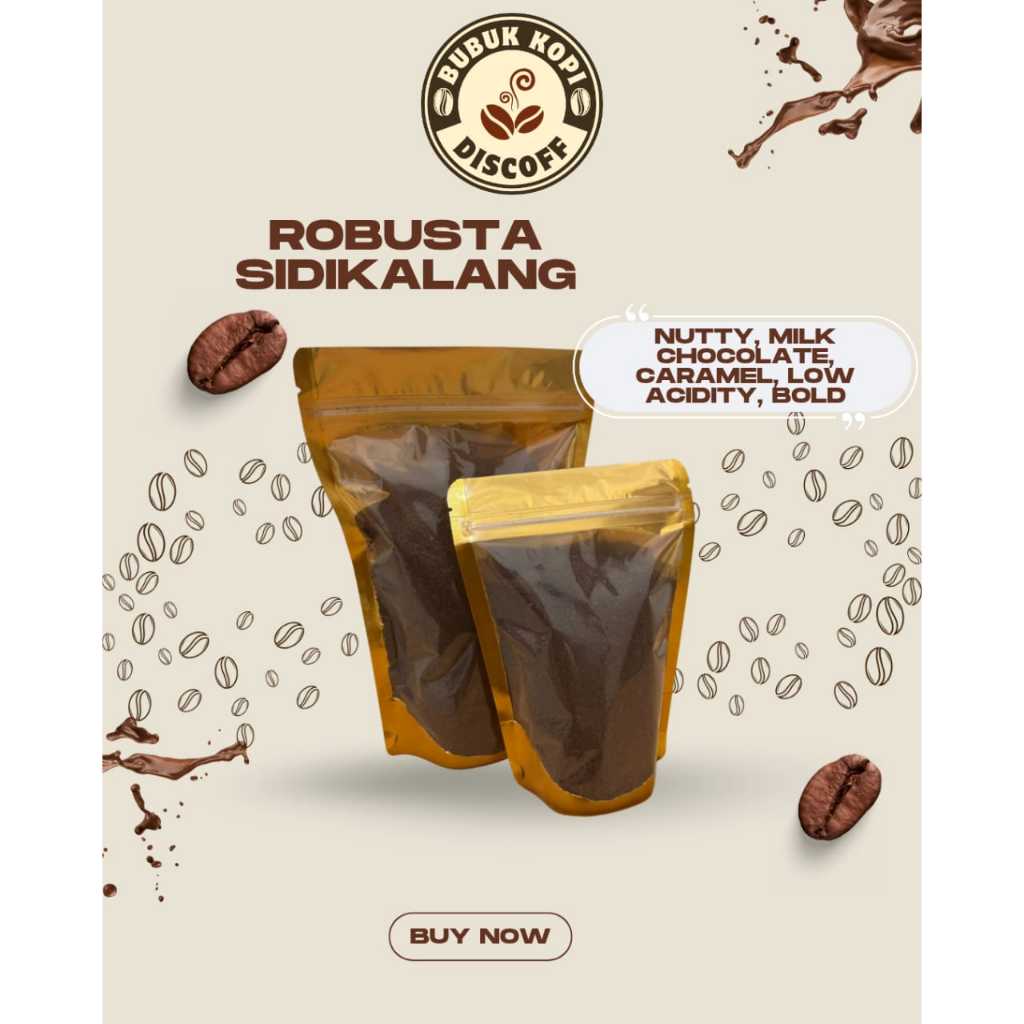 

Kopi Bubuk Robusta Sidikalang