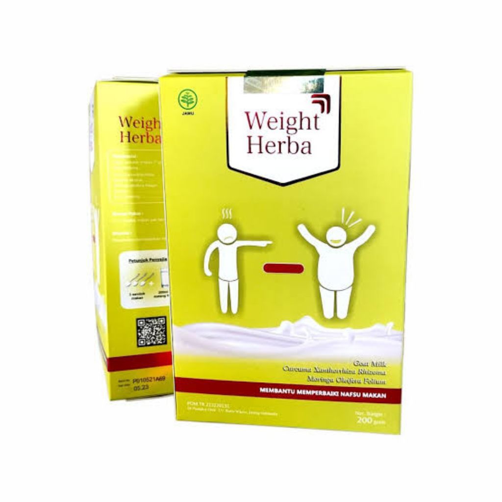

Susu Penambah Berat Badan Weight Herba Rendah Gula 100% Original - 1 BOX
