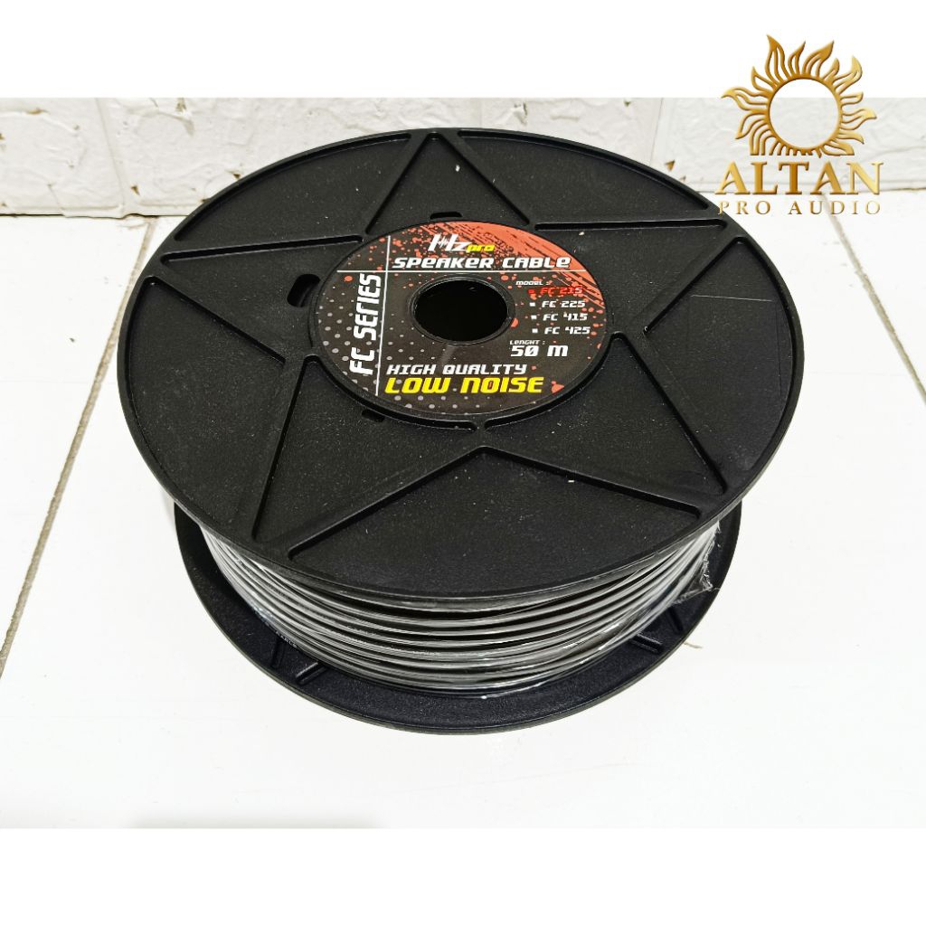 Kabel Speaker 2x1.5 HZpro FC215 panjang 50m / Kabel Speaker HZ pro 2x1.5 HZpro FC215 panjang 50 mete