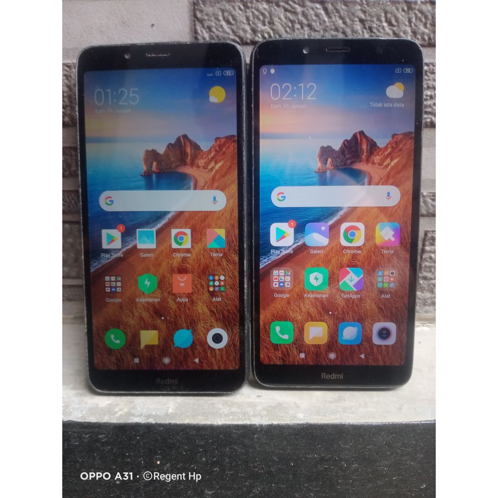 (SIAP PAKAI) HP REDMI 7A NORMAL SECOND