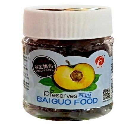 

(The Habit) MAKANAN RINGAN MANISAN BUAH BAI GUO BAI GUO PRESERVED HONEY PLUM 220GR