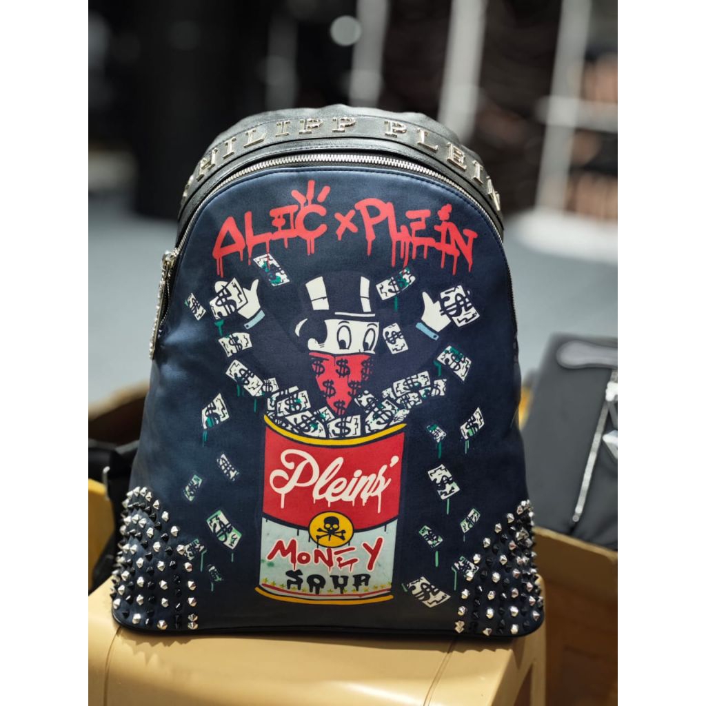 Ransel philipp pla*in ( alec x plein ) karakter navy