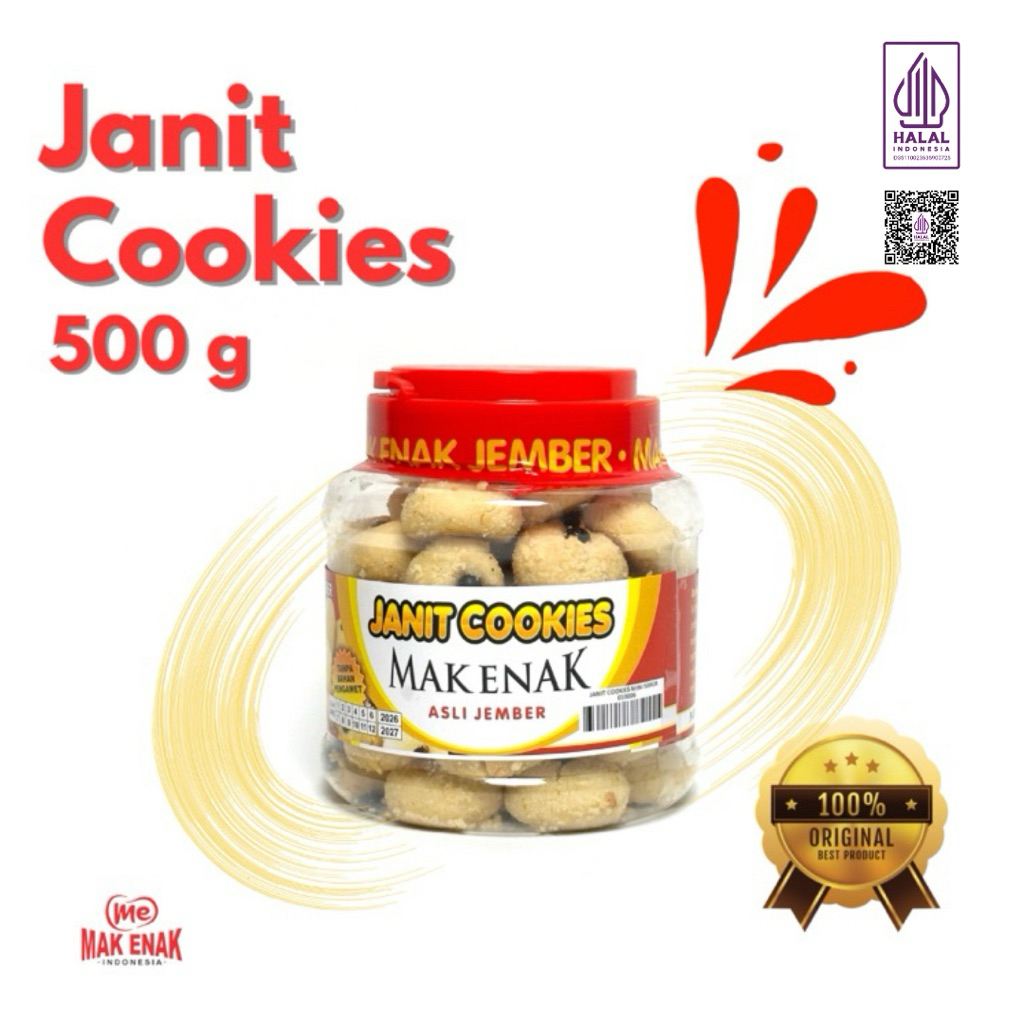 

JANIT COOKIES 500 GRAM | MAK ENAK INDONESIA | MASJID AL FAWWAZ BAROKAH