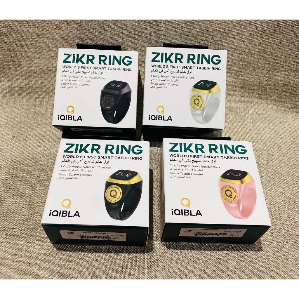 tasbih Digital iQIBLA Zikr Ring iQIBLA Smart Tasbih Ring E01 | Coedova Super Store
