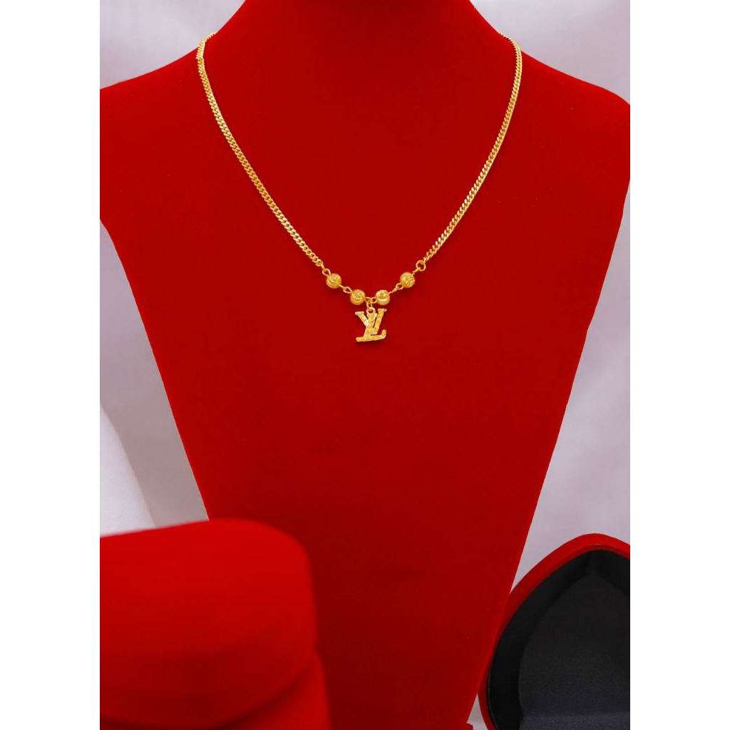 Kalung LV emas Bangkok
