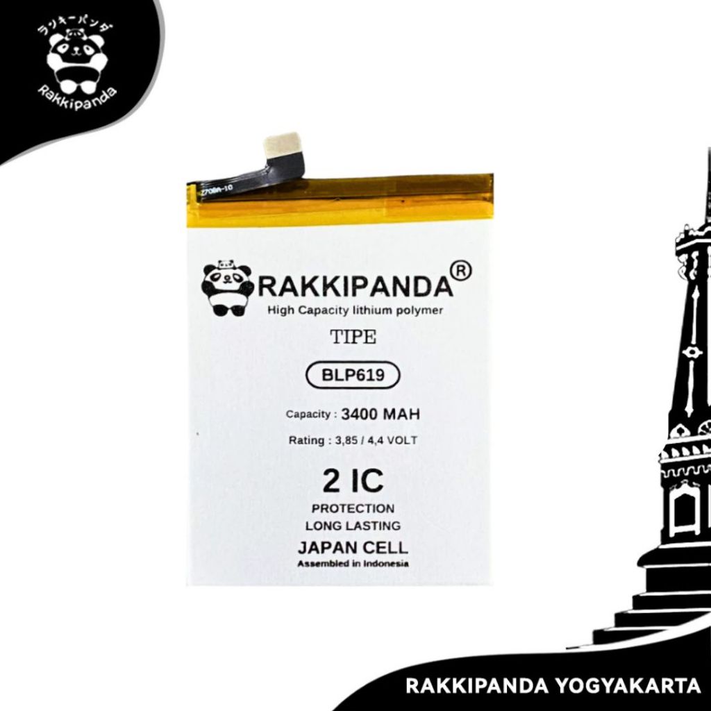 Baterai HP Rakkipanda BLP619 OPPO A39 / A57 ( 2016 ) Batre Bergaransi