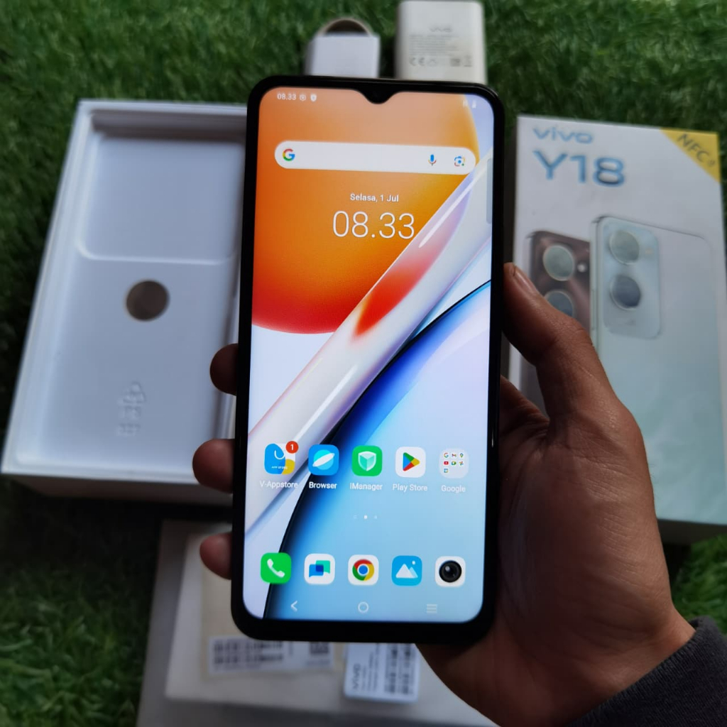 VIVO Y18 SECOND 6/128 GB HP SECOND HANDPHONE SECOND HP SEKEN HP BEKAS HP MURAH