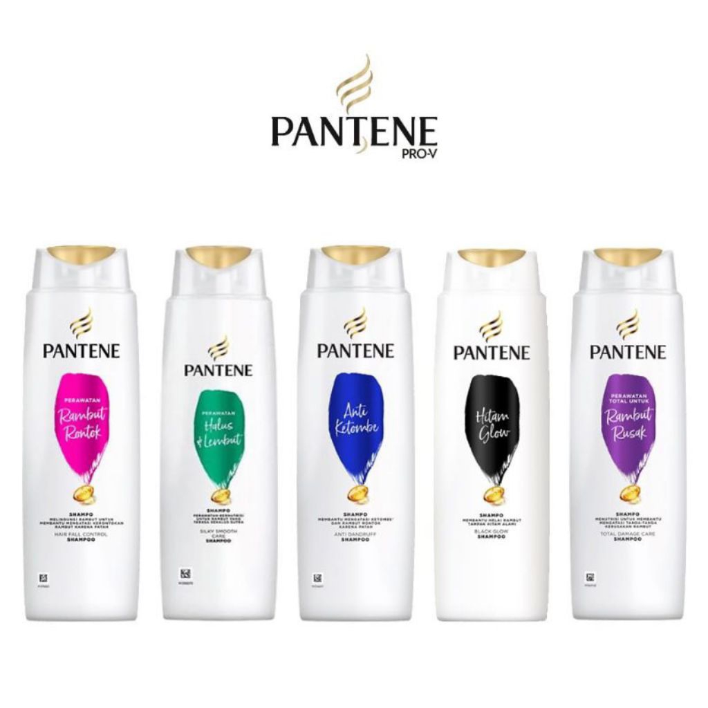 PANTENE SHAMPO 160ML/Pantene Shampo Perawatan Rambut Rontok 160ml/Pantene Shampo Anti Ketombe/Panten