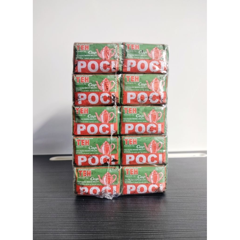 

Teh Cap POCI Hijau 8gr x 50Pcs