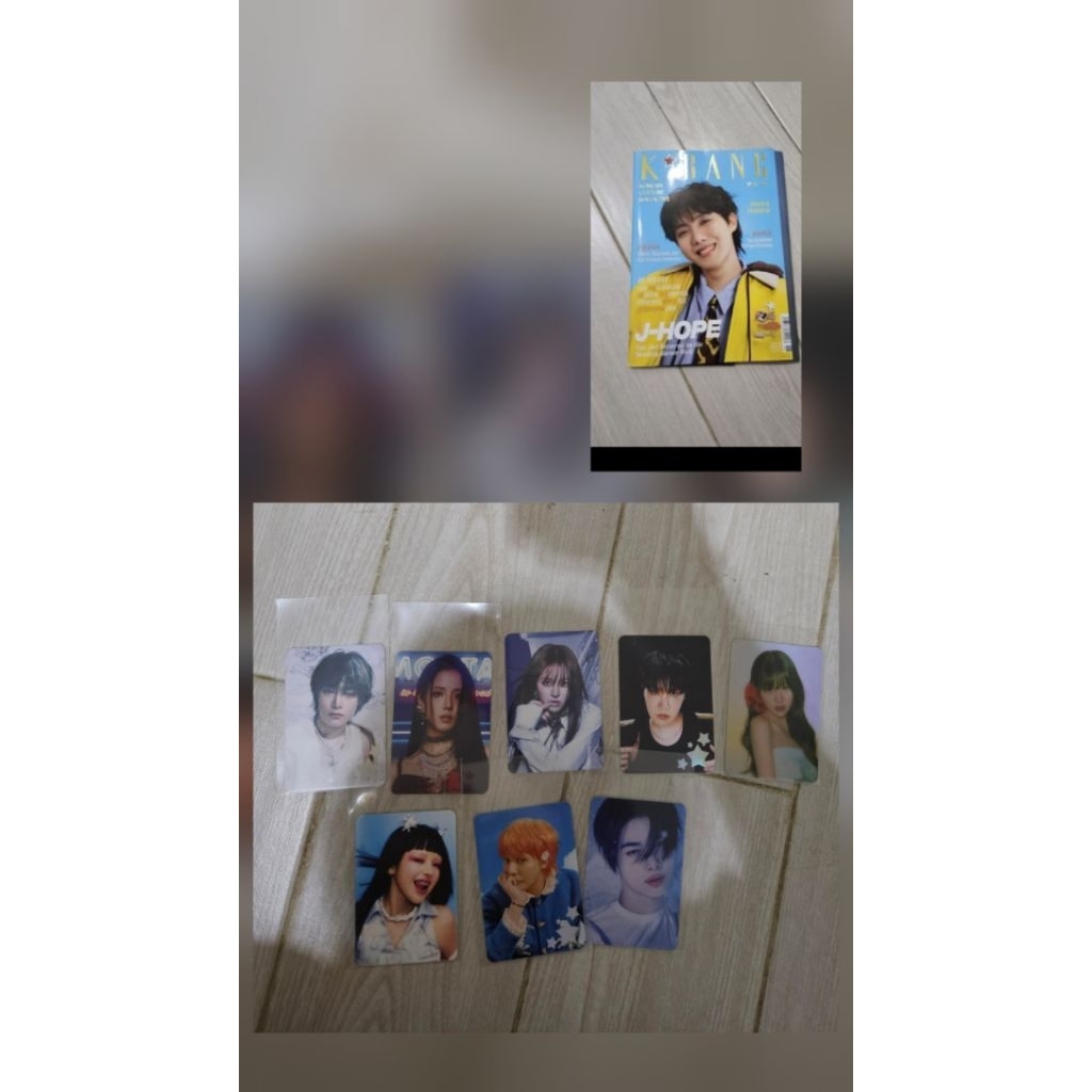 kbang magazine vol 26 j-hope bts stray kids i.n. yang jeong in jung ho seok blackpink jisoo nmix lil